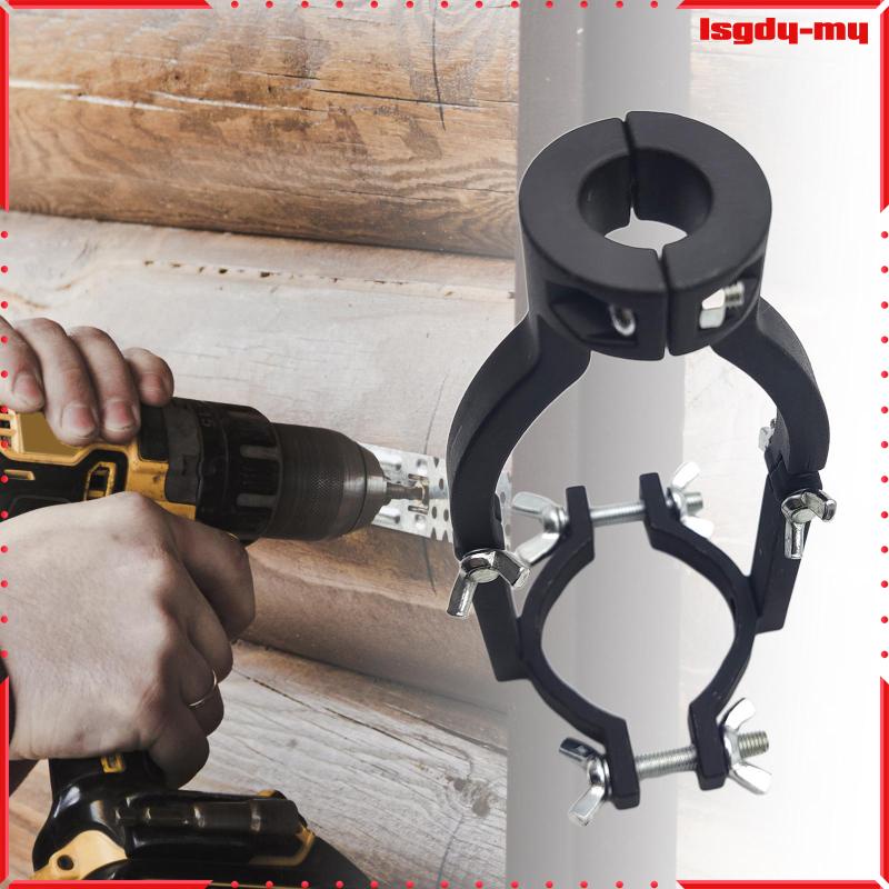 [LsgdyMY] Square Hole Drill Bit Adapter Fixing Bracket Sturdy for Drill