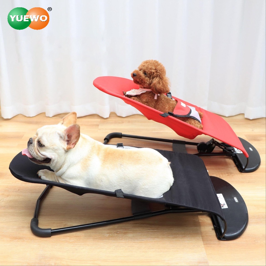 Pet Cradle Dog Rocking Chair Dog Cradle Dog Kennel Puppy Sleeping Mat ...