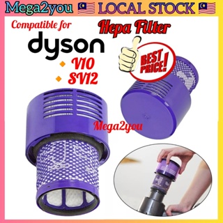 2pcs Filter Replacemenet For Dyson Cyclone V10 Sv12 Absolute Animal Total  Clean Vacuum Cleaner Parts Hepa Pre Filter - Vacuum Cleaner Parts -  AliExpress