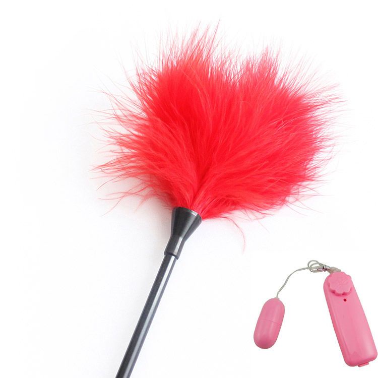 Private Items Flirting Featherbell Nipple Clip Sm Sex Toys Toy Flirting Feather Torture Tool 