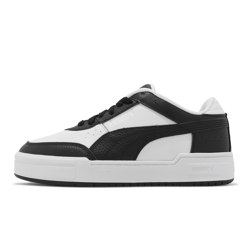 Puma Casual Shoes CA Pro Sport Lth White Black Retro Fashion Men's