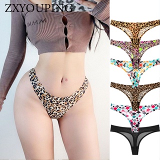 Sexy Cute Print Panty Breathable T-Back Briefs G-String Seamless Underwear  Women Thong - China Women' Underwear and Women Panti price