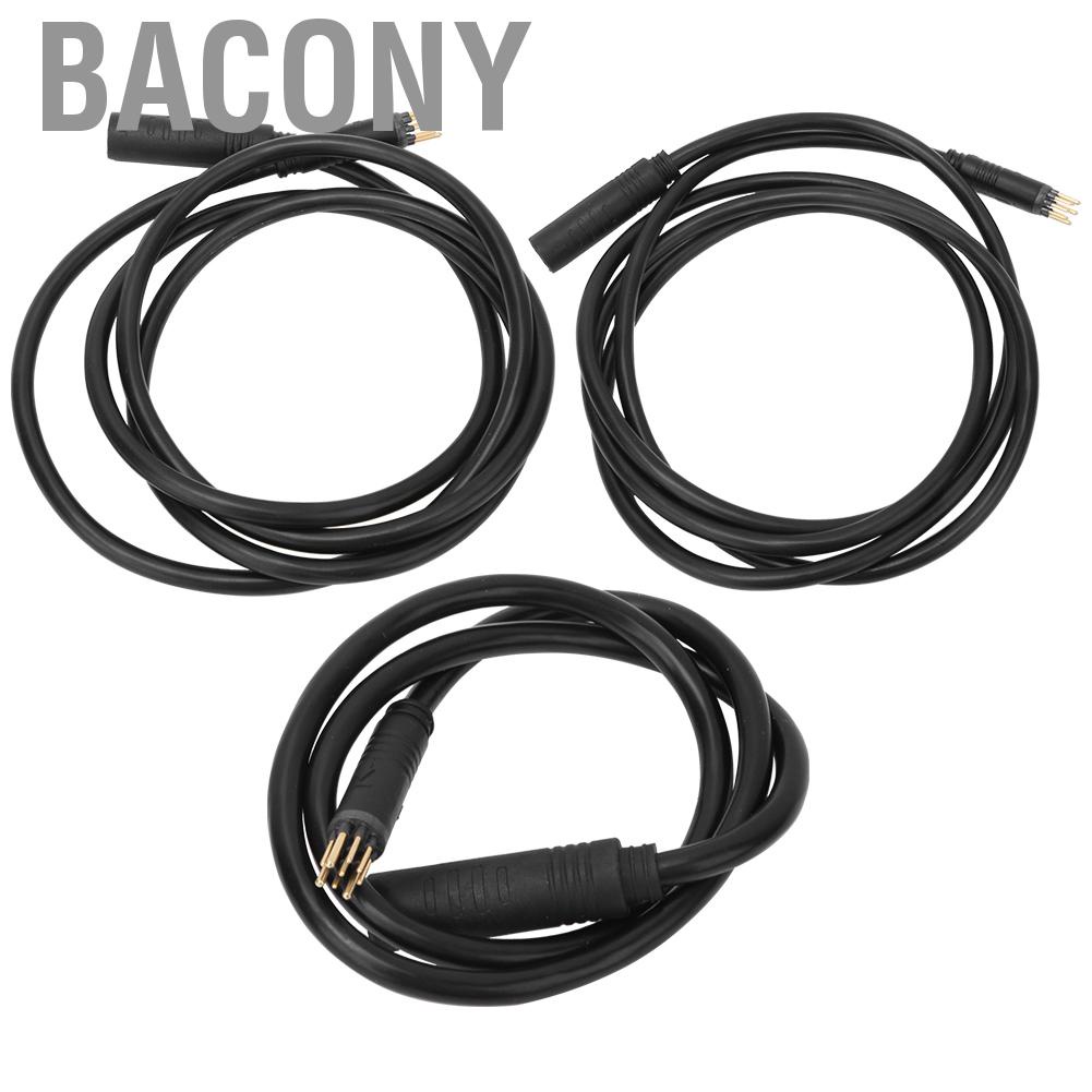 Bacony Electric Bike Motor Extension Cable 9pin for EBike Female to Male Wire 1.5x600mm Shopee