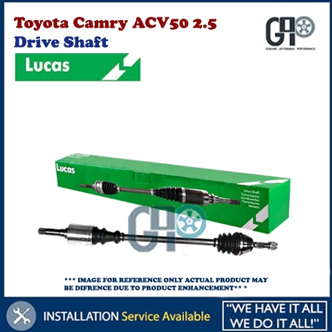 Toyota Camry ACV50 2.5 2012-2018 Original LUCAS Drive Shaft DRIVESHAFT ...