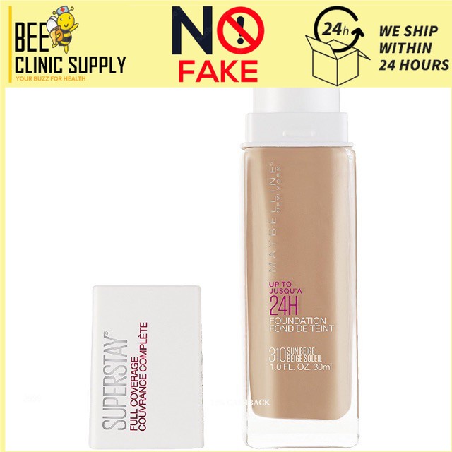 Maybelline Superstay 24H Full Coverage Foundation 