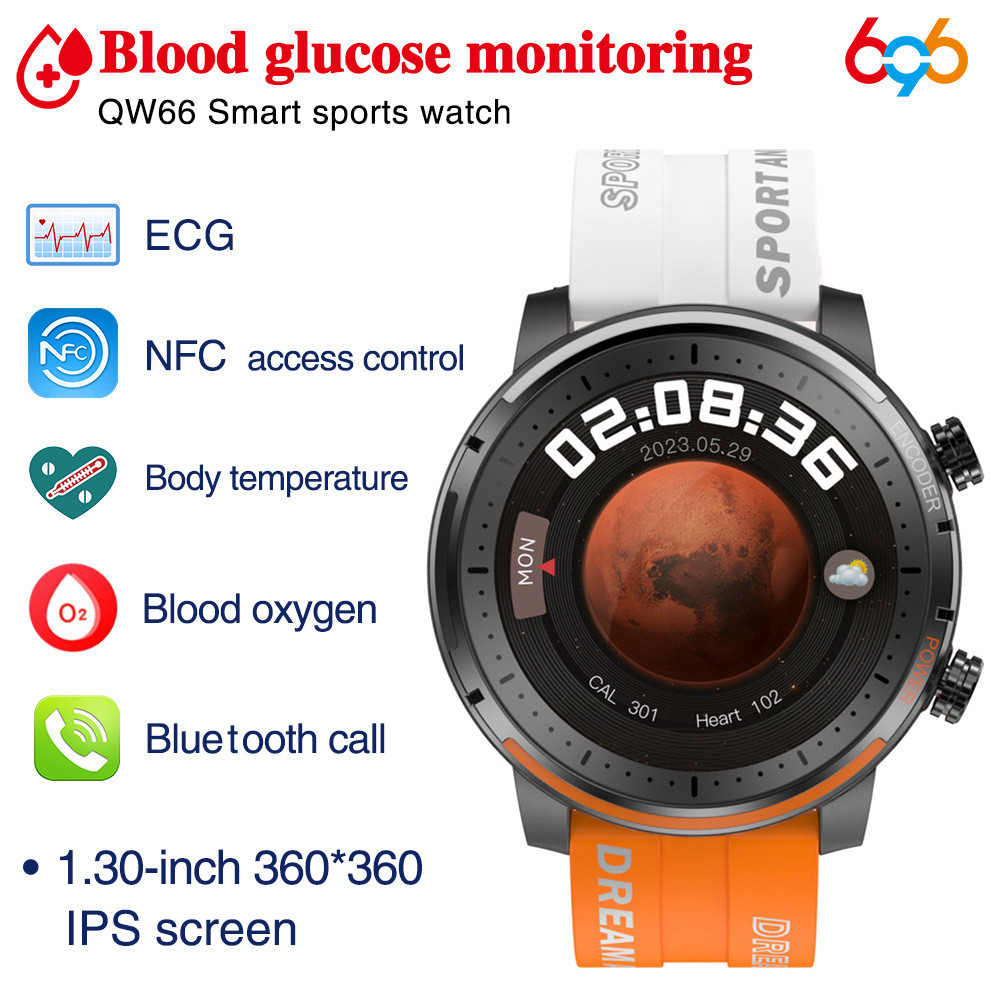 Bluetooth Call Smart Watch ECG+PPG Blood Sugar Monitoring Smart Watch ...