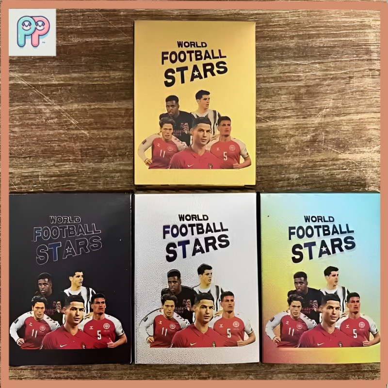 54PCS Football COD Stars Gold Card Premier League LLORIS RONALDO KANTE ...