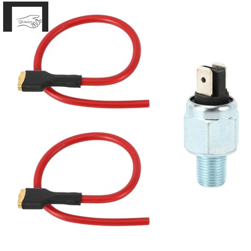 Hydraulic Stoplight Replacement Brake Stop Light Switch Silver Metal 7202351D/E Fits For Harley