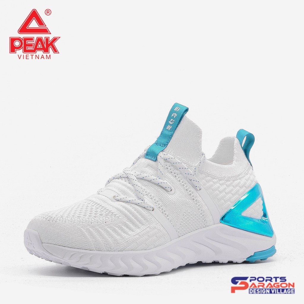 ORIGINAL PEAK TAI-CHI 1.0 PLUS RUNNING WHITE BLUE | Shopee  display picture 2