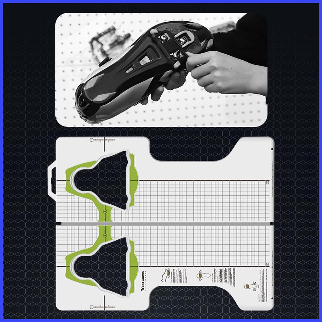 Bike Cleat Adjustment Tool Pedal Cleat Fitting Tool for Road Bike