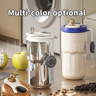 [2023] Portable Coffee Travel Mug 420ml Stainless Steel Coffee Tumbler