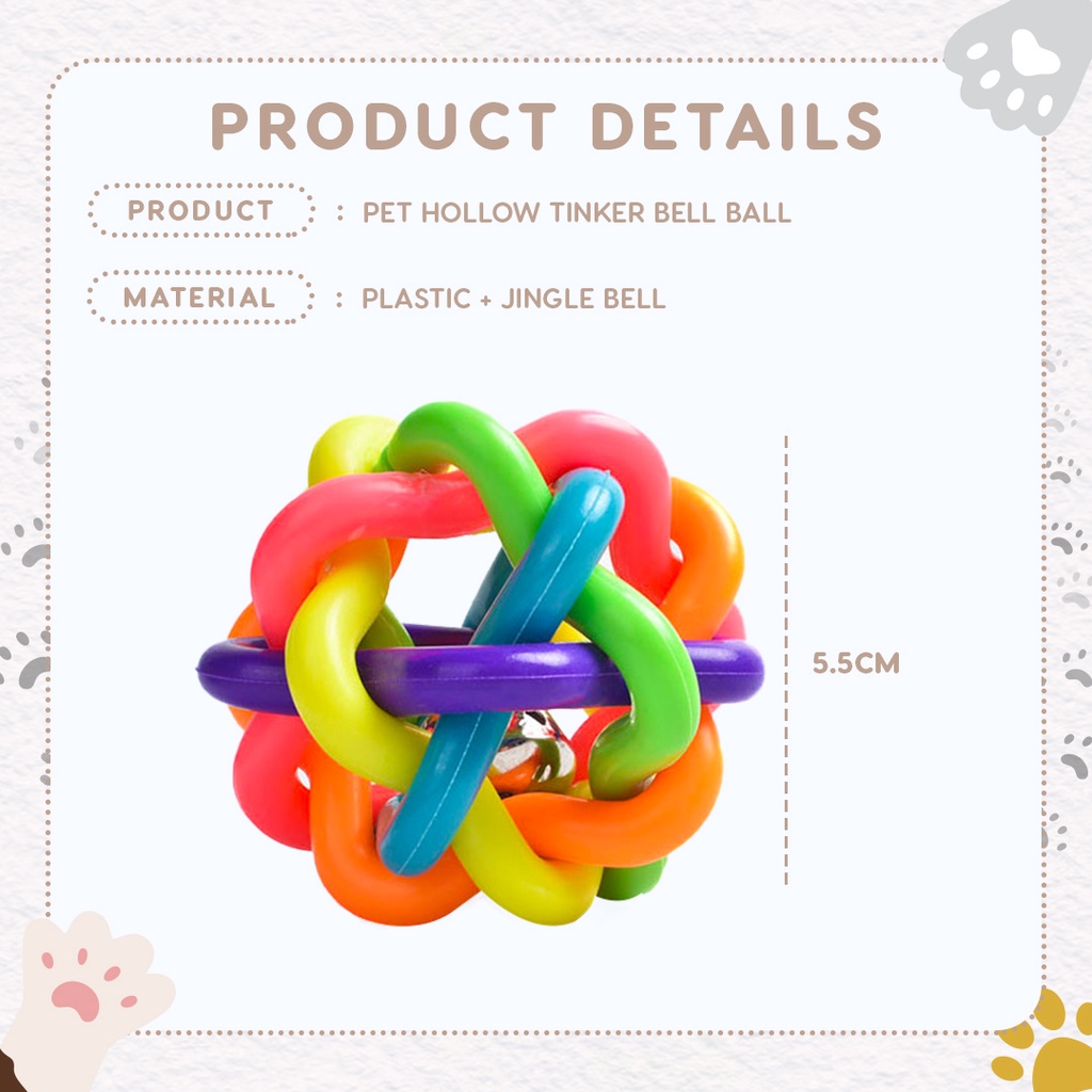 Bola Mainan Kucing_TINKLE-BELL-BALL | Shopee Malaysia