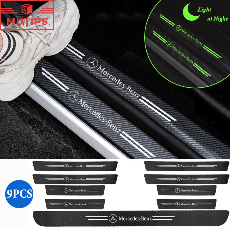 You.S. 10-Pack Sill Strip Mounting Clips For Mercedes S210 C208 R170 - OEM Reference 0029883781