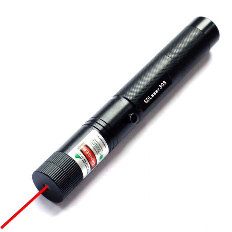 BLUE Laser Pointer 303 aluminium Adjustable Focus Lazer high power burn