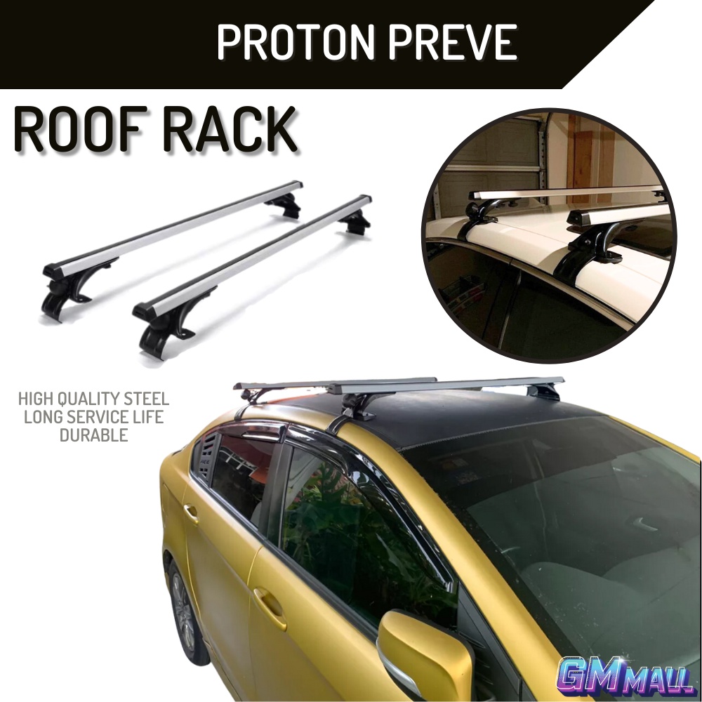 PROTON PREVE Car Roof Top Cargo Carrier Roof Rack Luggage Rail Roof Bar ...