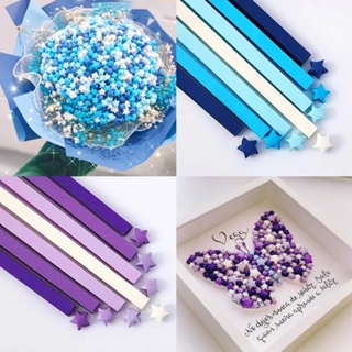 540 Sheets Colorful Origami Stars Paper Creative Multiple Color