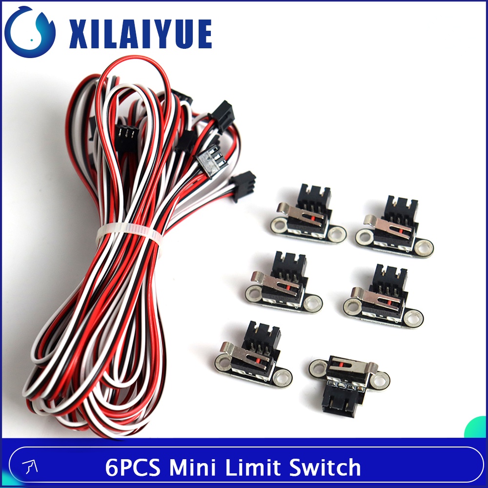 NEW 6PCS Micro Limit Switches with 1M 3 Pin Cable for 3018PRO/3018MAV