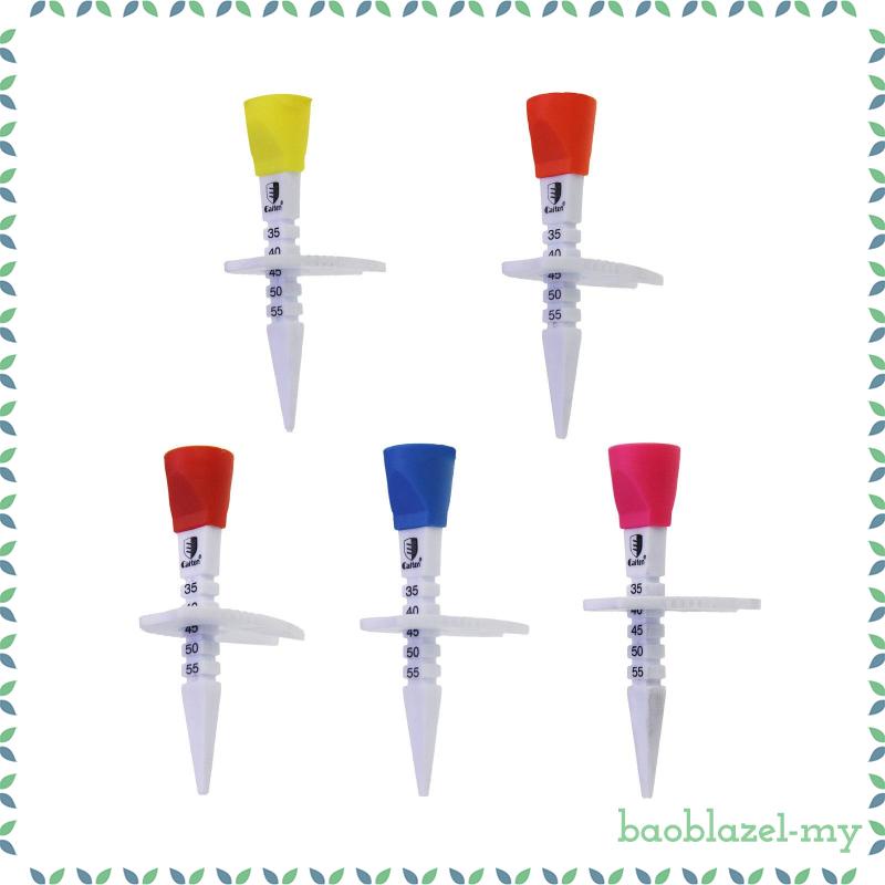 [BaoblazecbMY] Golf Equipment Reusable Golf Tees Height Adjustable Golf