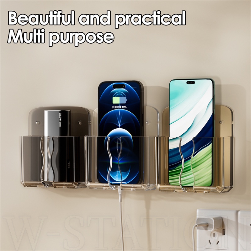 Multifunction Wall Rack Storage Box - Remote Control Wall-mounted ...