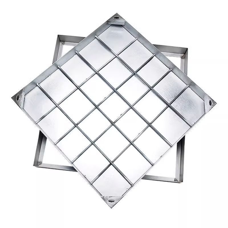 Invisible Manhole Cover304 Stainless Steel Well Cover Invisible Well
