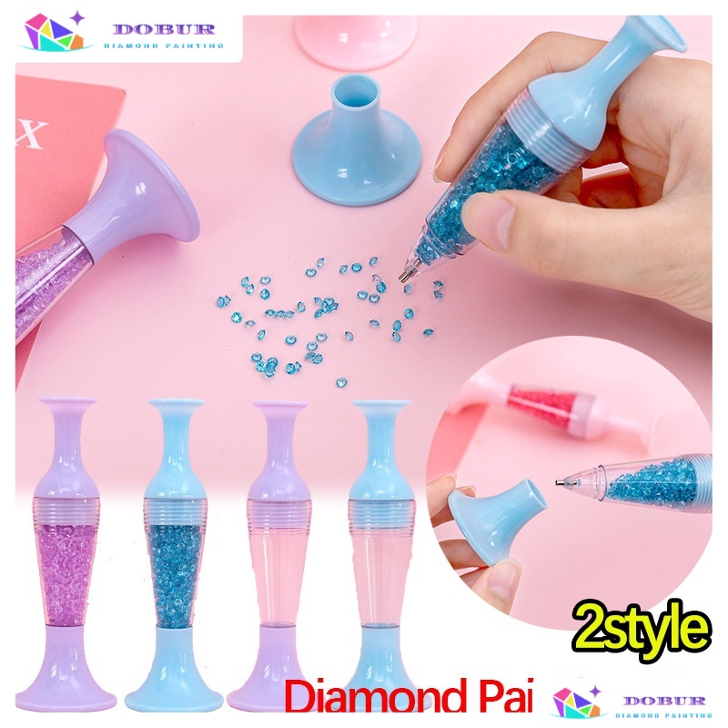 DOBUR 3Colors DIY Diamond Painting Pen Tool Rhinestones Diamond