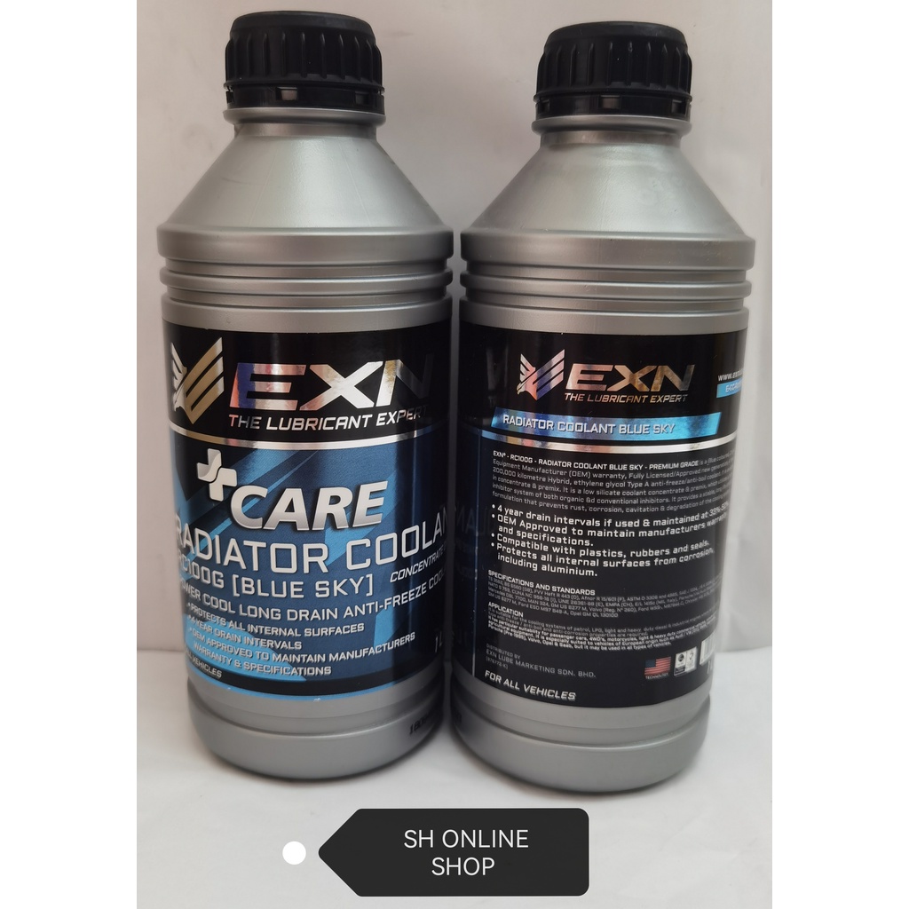 EXN RC100G Blue Sky Radiator Coolant (1 Litre) Shopee Malaysia