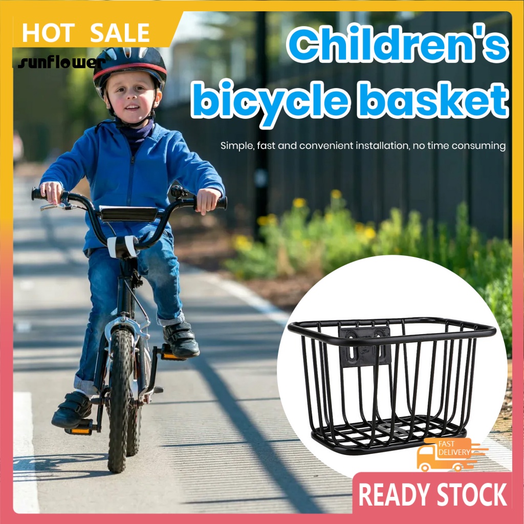 SF_ Ebike Storage Basket Children Bicycle Basket Large Capacity Front