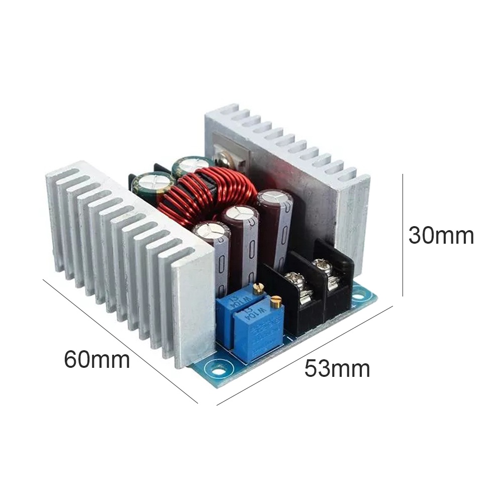 20A 300W DC to DC CC CV Step Down Charging Board LED Power Converter ...