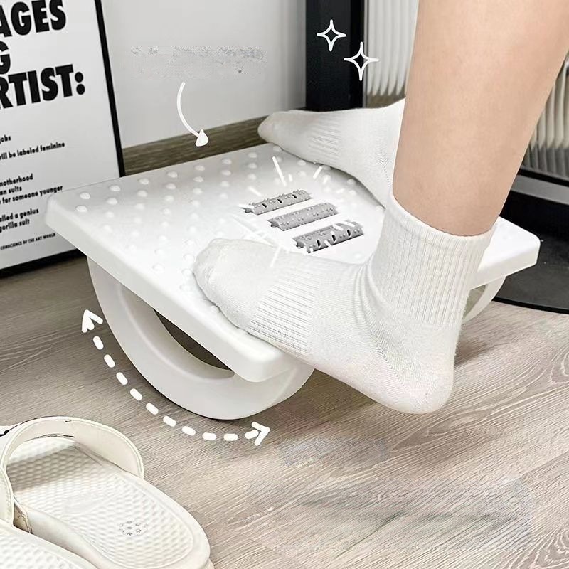 Foot Rest Office Under Desk With Foot Massage Roller Leg Rest Foot