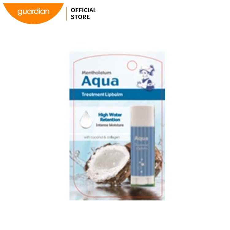 Mentholatum Aqua Treatment Lip Balm 3g Shopee Malaysia