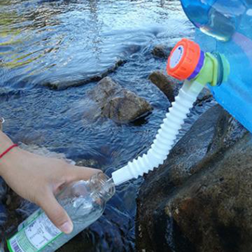 AIGONI™ Flexible Extendable Tube Water Bucket Accessories Faucet Hose ...