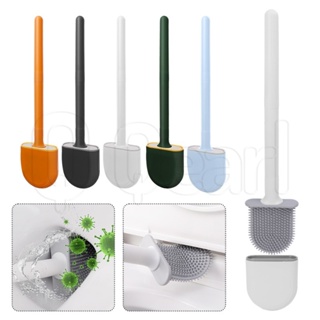 2 In 1 Toilet Brush Set Double Sided Detachable No Dead Corner No