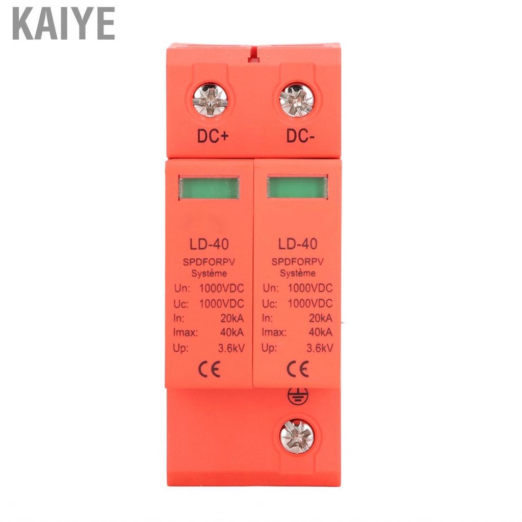 Kaiye Surge Protection Device Quick Response Overheating PC Casing 2P