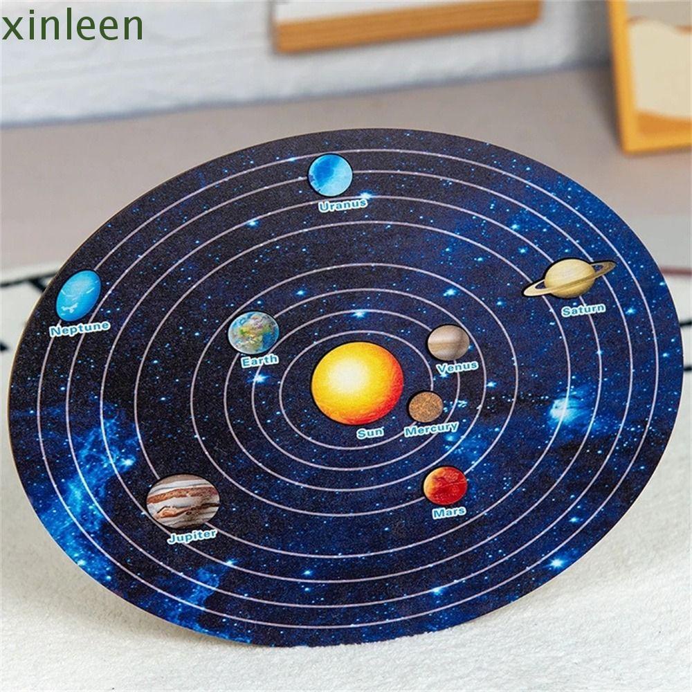 9pcs Solar System Planet Stress Balls, Stress Relief Planets And Space Ball  Educational Toys, Anti Stress Solar Educational Balls For Adults And Kids