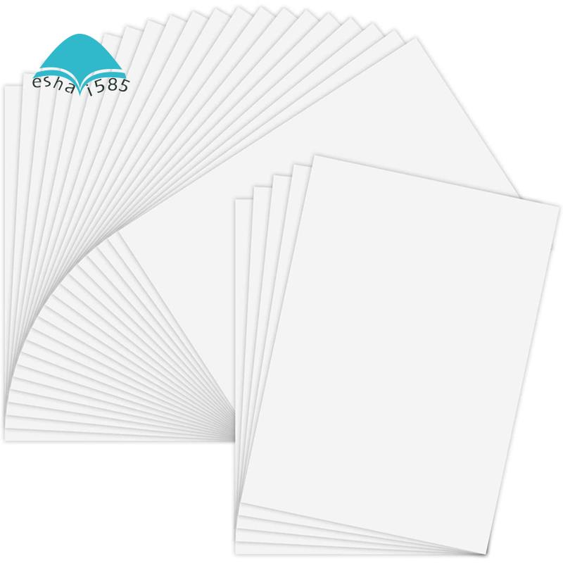 25 Sheets Printable Vinyl Sticker Paper SelfAdhesive Waterproof Matte