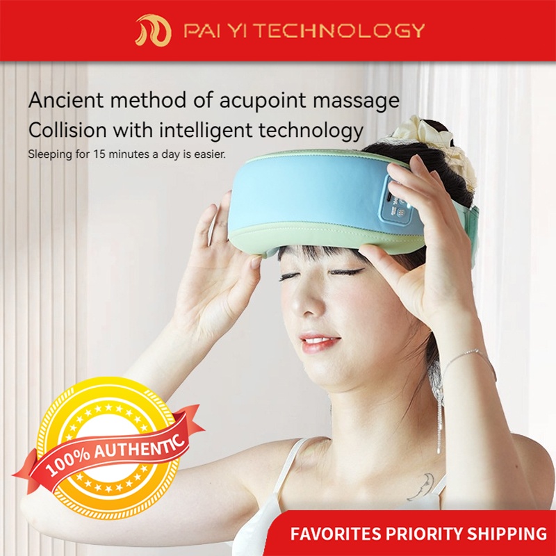 Smart Eye Massager Hot Compress Airbag Massager Household Head Dredging