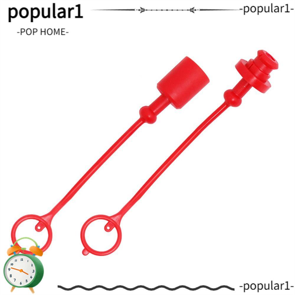 POP Hydraulic Dust Covers, Plastics Red Hydraulic Coupler Dust Cap