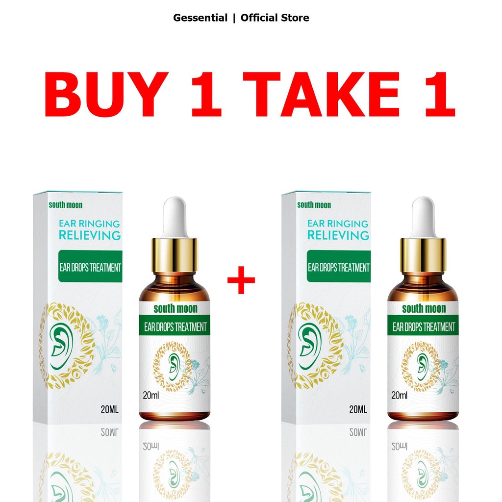 Southmoon Ear Ringing Relieving Ear Drops Treatment No more Noise Sound ...