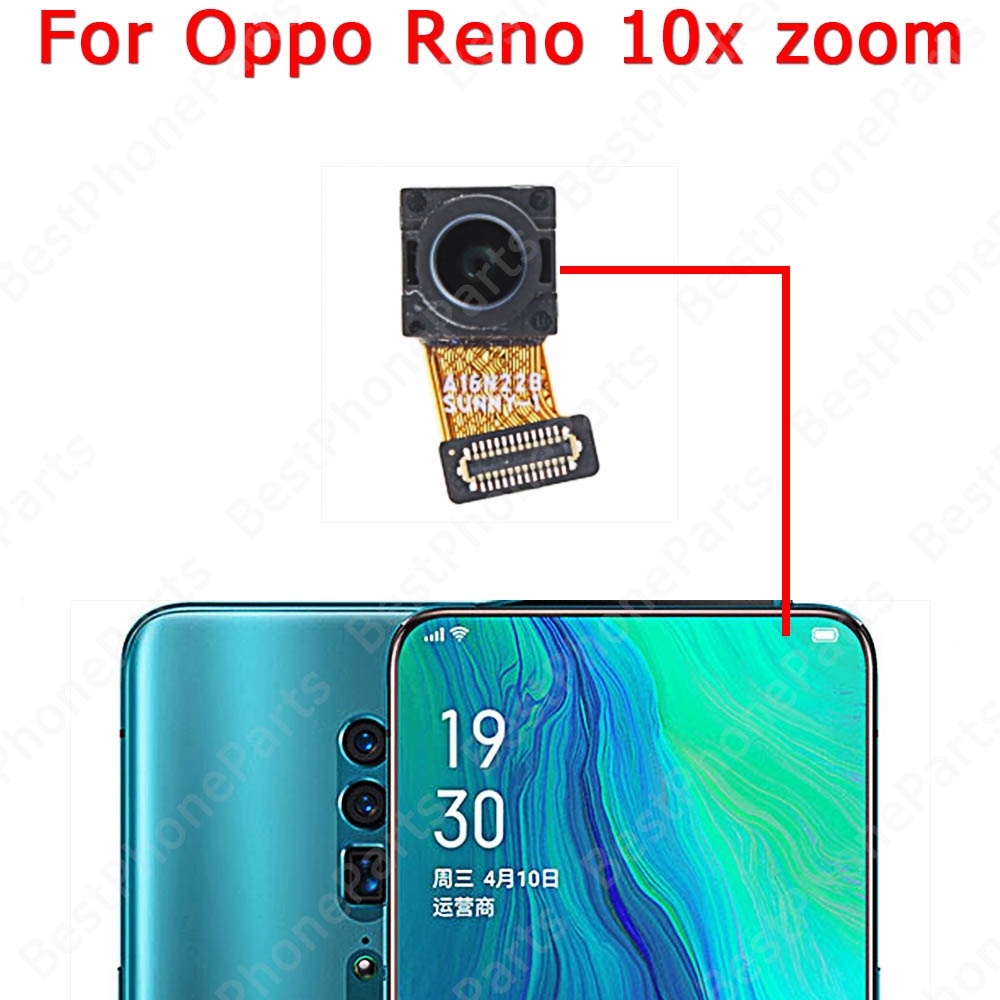 Front Back View Facing Original Rear Camera For OPPO Reno A Z 10X Zoom ...