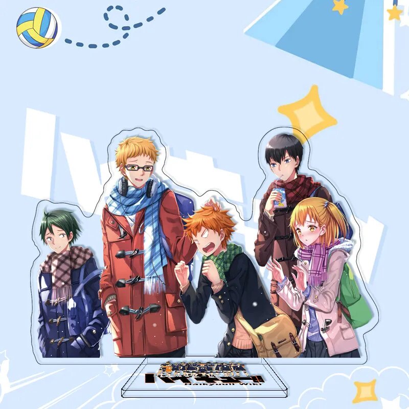 Hot Japanese Anime Standee Model 15cm Height Haikyuu!! Acrylic Stand ...