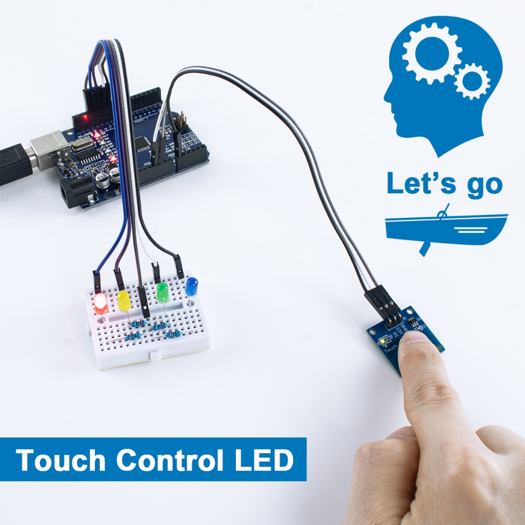 LAFVIN Sensor Module Starter Kit for Arduino Uno Set R3 ,0.96