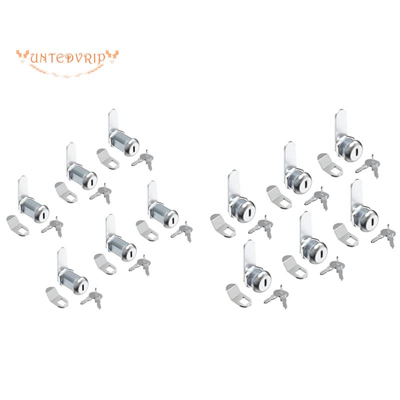 6 Pcs Mailbox Lock, Locks and Cam Locks for Toolbox Keyed Alike