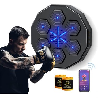 Boxing Wall Target Bluetooth Punching Pad Boxing Sports Smart Music Boxing Relaxing Fitness Exercise Agility Reaction Shopee Malaysia
