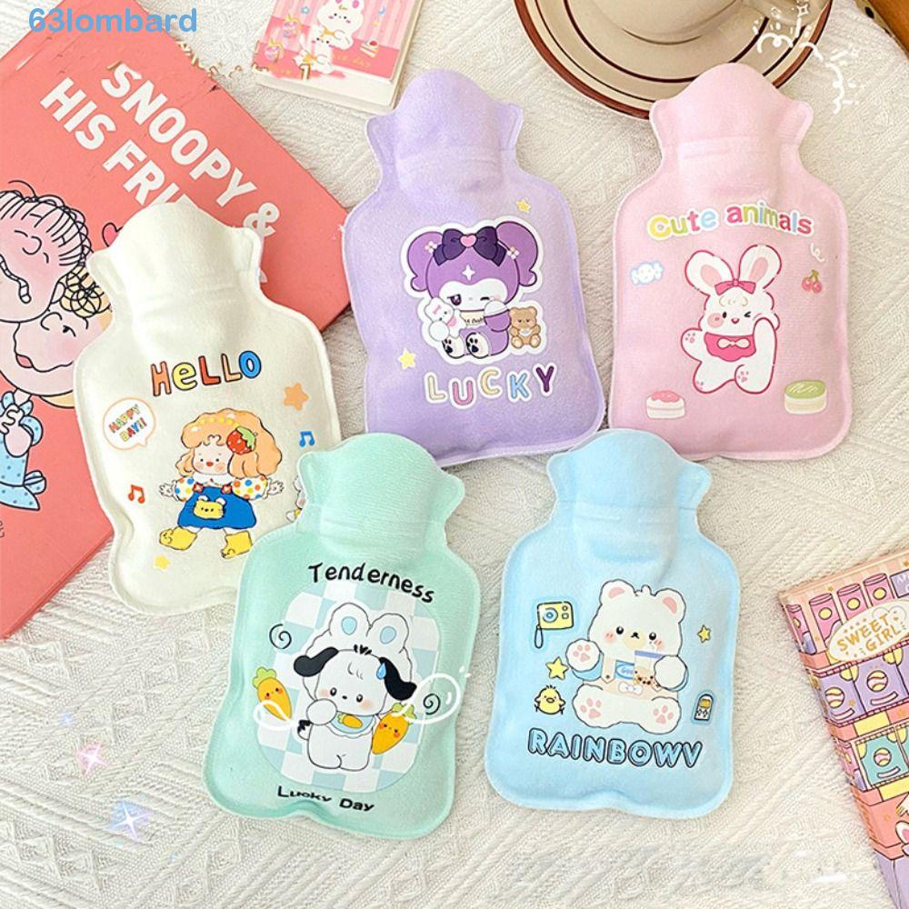 LOMBARD Hotwater Bottle, Flocked Kuromi Cute Hot Water Bag, Gifts