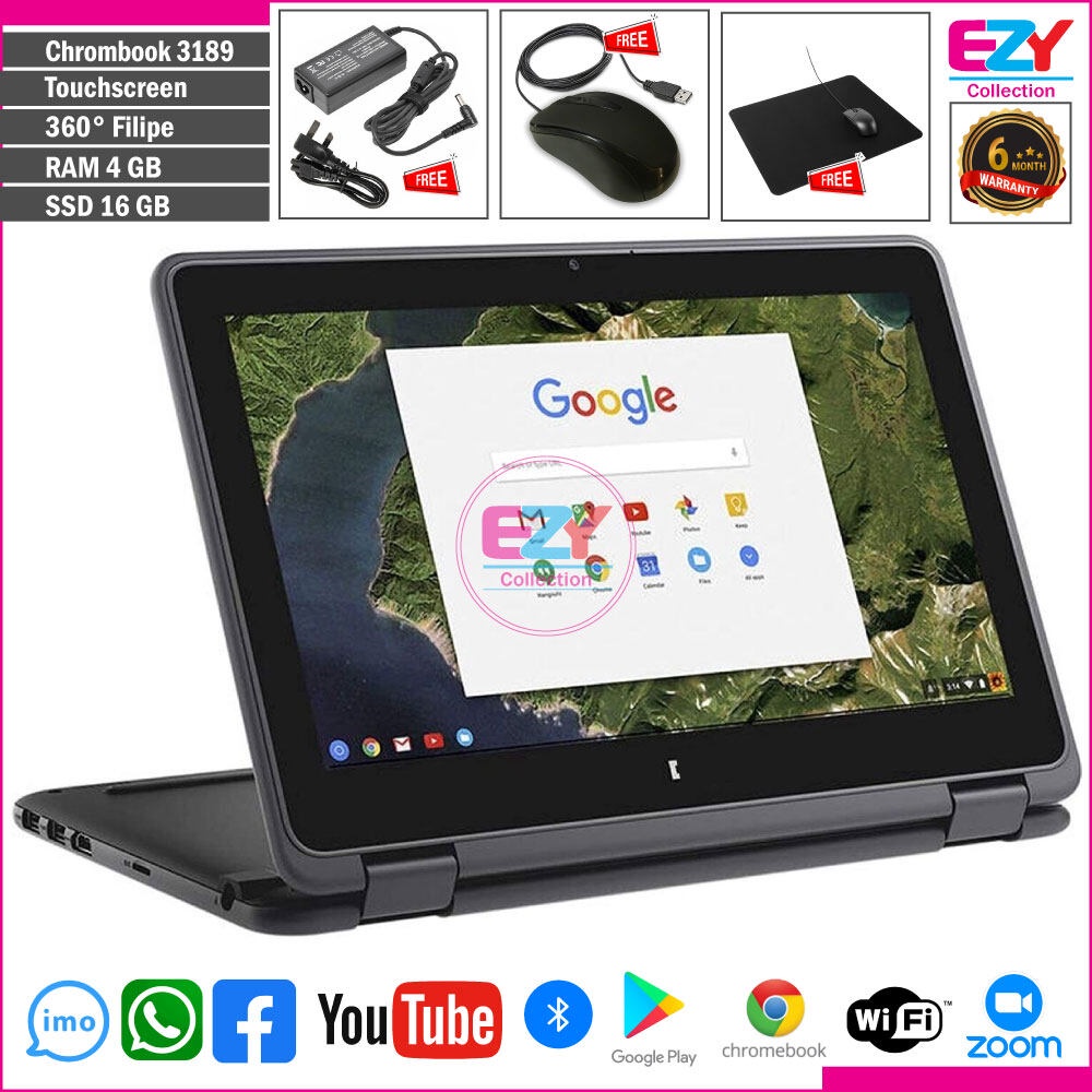 Dell Chromebook 11 (3189) Intel® Celeron® 4GB RAM 16GB SSD