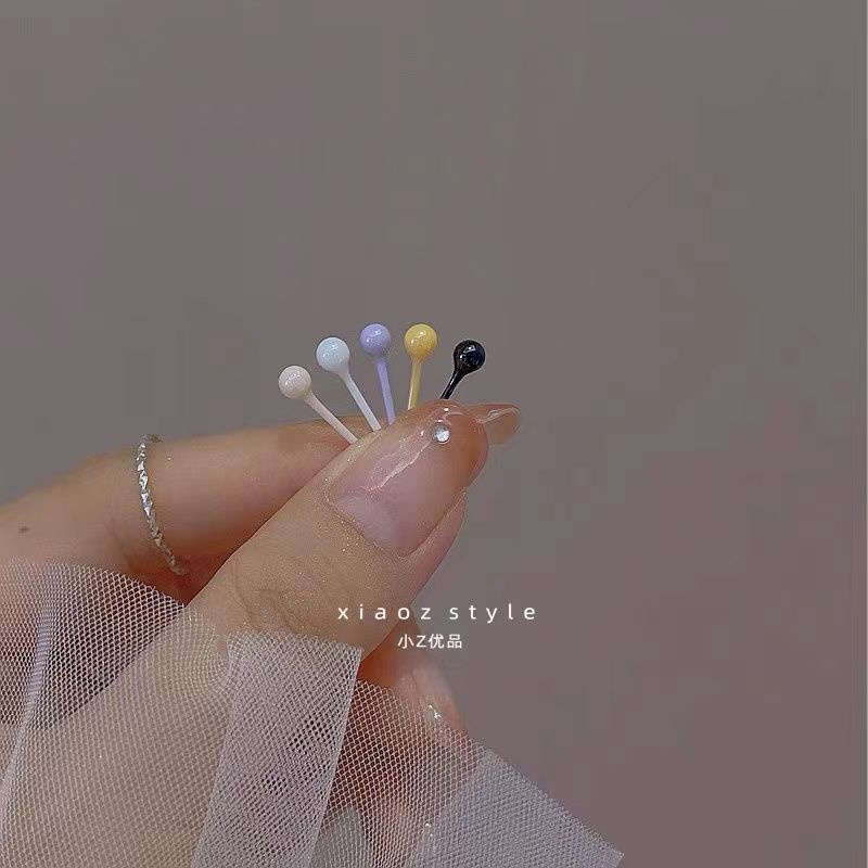 Invisible Earrings Plastic Soft Silica Gel Resin Earrings Sleep