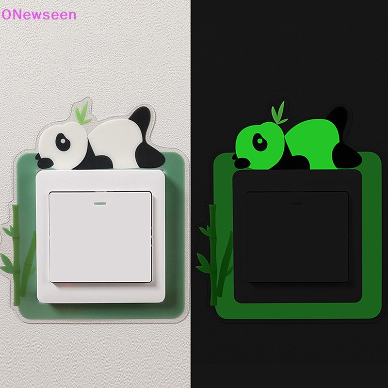 ONew Luminous Animal Switch Sticker Cartoon Sticker Glow In The Dark ...