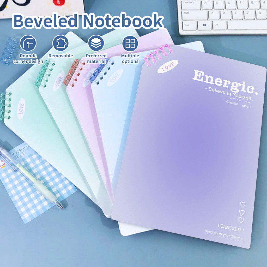 B5 Binder Loose-Leaf Notebook Gifts Kawaii Note Set Korean Stationery ...