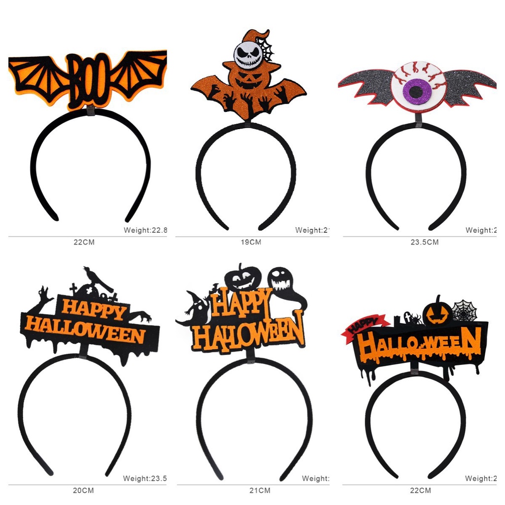 New Amazon Halloween Headband Headband Ghost Festival Party Decoration