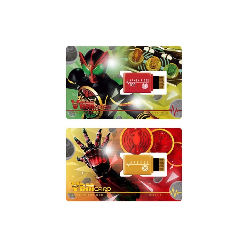 Promo Vbm Card Kamen Rider Vol 4 Kamen Rider Ooo & Greed Ankh Toys Vbmcard Diskon 23% Di Seller
